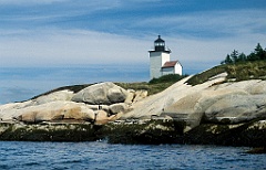Deer Island Thorofare (Mark Island) Lighthouse